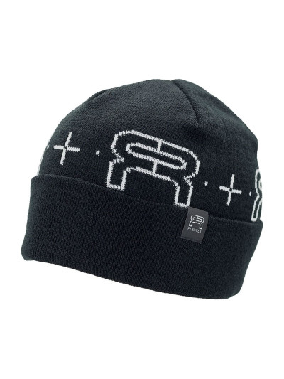 Bonnet - FR SKATES - Noir Blanc