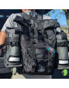 Skates Backpack - KEKOA Roll Top - Black