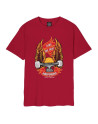 T-shirt - INDEPENDENT Ride Free - Cardinal Red