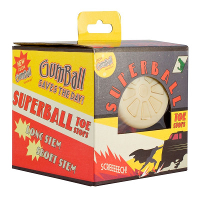 Roller Derby Brake - GUMBALL Toe Stops - Superball - Pair