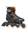 Fitness Skates - ROLLERBLADE Macroblade - 90 Boa Black Orange