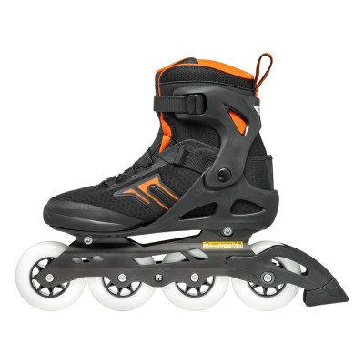 Roller Fitness - ROLLERBLADE Macroblade - 90 Boa Noir Orange