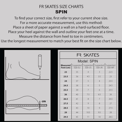 Roller 3 Roues Freeskate - FR SKATES Spin - 310 Noir guide pointure