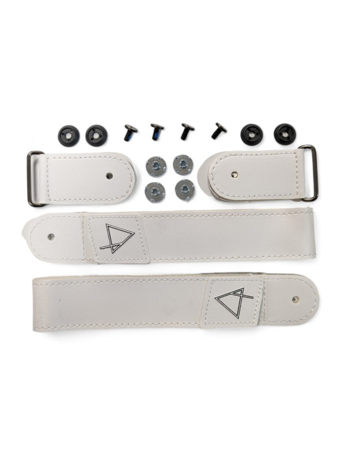 Strap Roller - FR SKATES UFR Powerstrap - Pottier Blanc - Paire