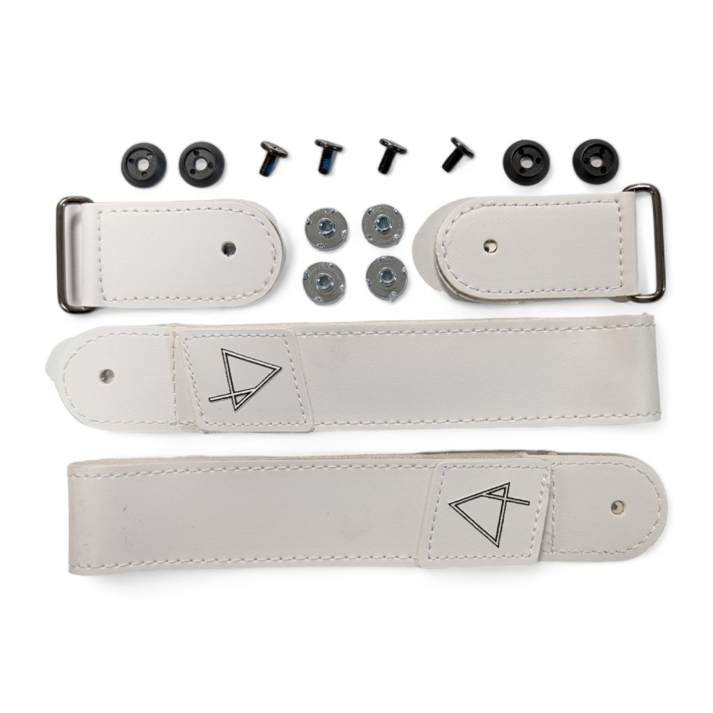 Strap Roller - FR SKATES UFR Powerstrap - Pottier Blanc - Paire