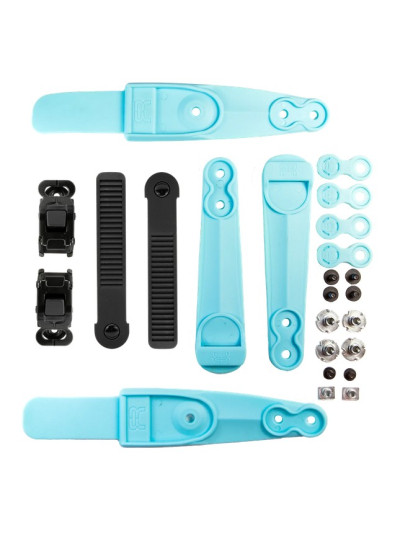 Skates mid Buckle - FR SKATES Double Strap - Light Blue - Pair