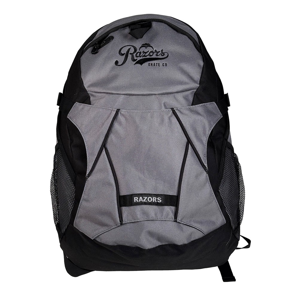 Skates Backpack - RAZORS Humble - Grey / Black