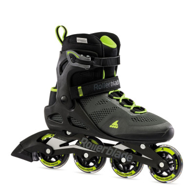 Fitness Skates - ROLLERBLADE Macroblade - 80 Black Lime