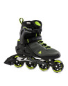Roller Fintess ROLLERBLADE Macroblade 80 Black/Lime