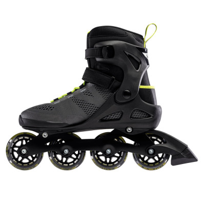 Roller Fintess ROLLERBLADE Macroblade 80 Black/Lime