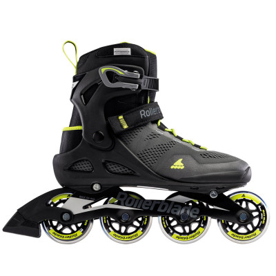 Roller Fintess ROLLERBLADE Macroblade 80 Black/Lime