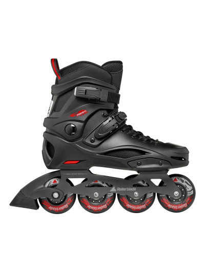 Freeskate Skates - ROLLERBLADE RB - 80 Black Red