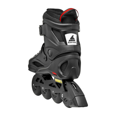 Roller Freeskate - ROLLERBLADE RB - 80 Noir Rouge