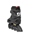 Roller Freeskate - ROLLERBLADE RB - 80 Noir Rouge