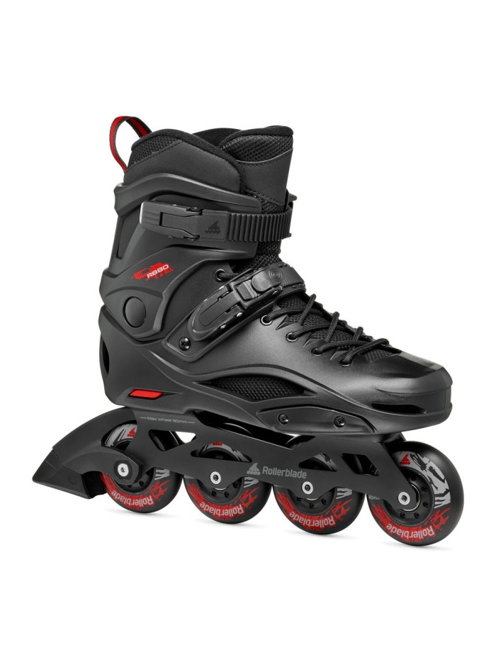 Freeskate Skates - ROLLERBLADE RB - 80 Black Red