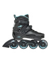 Roller Femme Freeskate - ROLLERBLADE RB - 80 W Noir Bleu Ciel