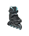 Roller Femme Freeskate - ROLLERBLADE RB - 80 W Noir Bleu Ciel