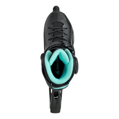 Roller Femme Freeskate - ROLLERBLADE RB - 80 W Noir Bleu Ciel
