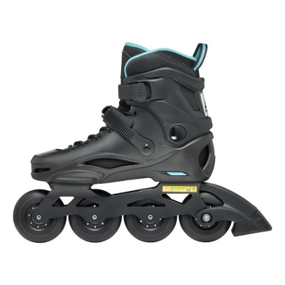 Roller Femme Freeskate - ROLLERBLADE RB - 80 W Noir Bleu Ciel