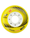 Skates Wheels - HYPER Concrete + Grip - 72mm 84a - Yellow - Set of 4
