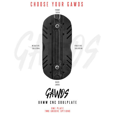 Skates Soulplates - RAZORS Genesys - White - Pair