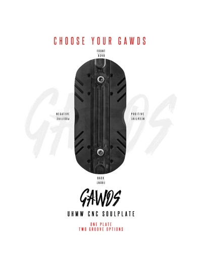 Skates Soulplates - RAZORS Genesys - White - Pair