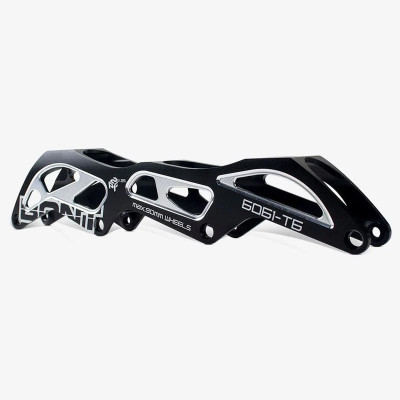 Platine Roller - BONT 2PF 6061-T6 - 11.25" 4x90mm - Noir - Paire