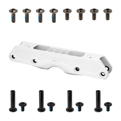 Platine Roller Agressif UFS - FR SKATES Street - Blanc - Paire