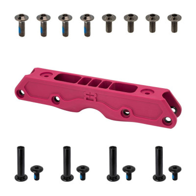 Platine Roller Agressif UFS - FR SKATES Street - Magenta - Paire