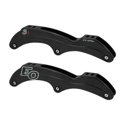 Platine Roller - EO SKATES Carbon 11.2 - 3x110mm - Paire