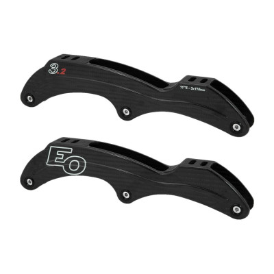 Platine Roller - EO SKATES Carbon 11.5 - 3x110mm - Paire
