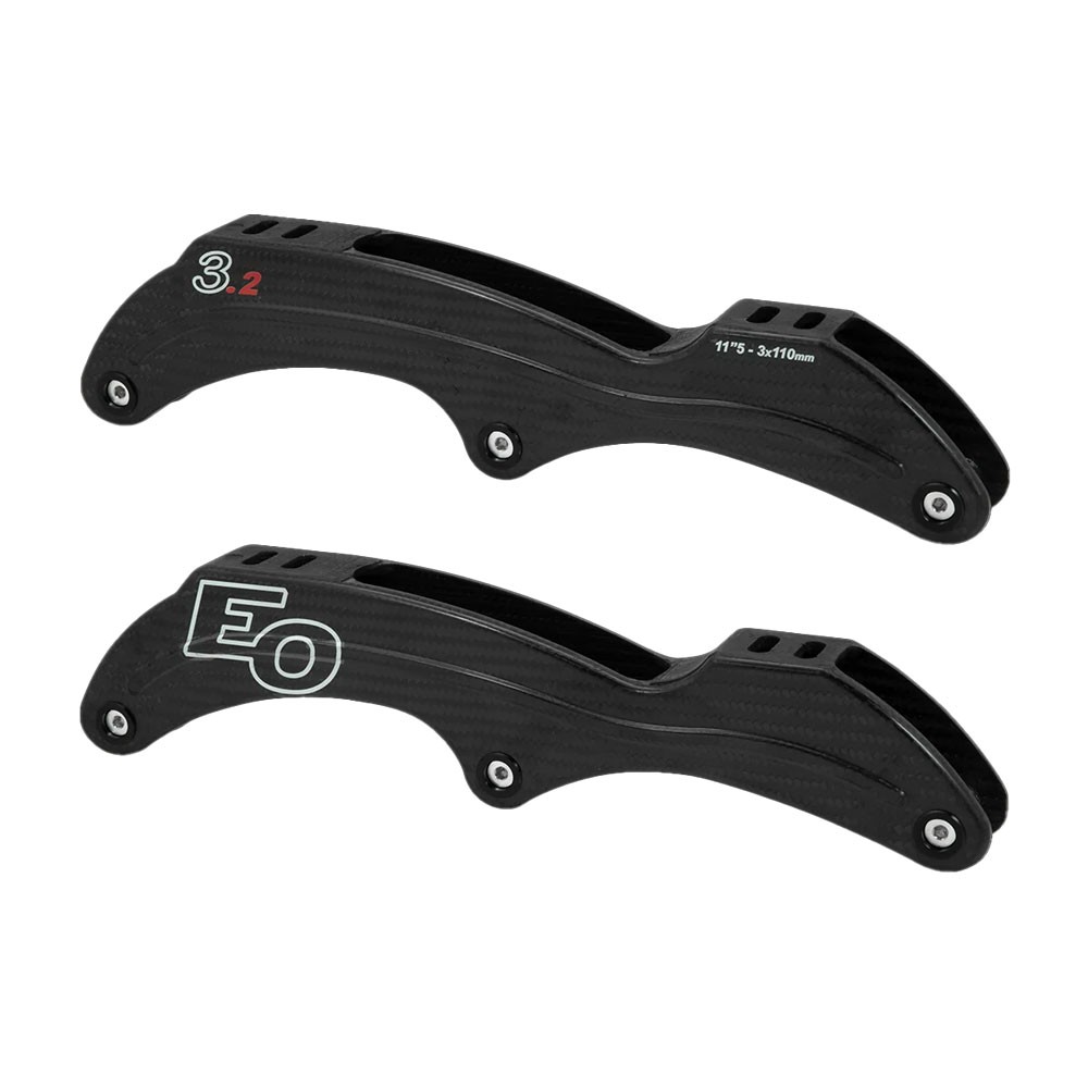 Skates Frames - EO SKATES Carbon 11.5" 3x110mm - Pair