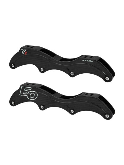 Platine Roller - EO SKATES Carbon Y2 - 4x90mm - Paire