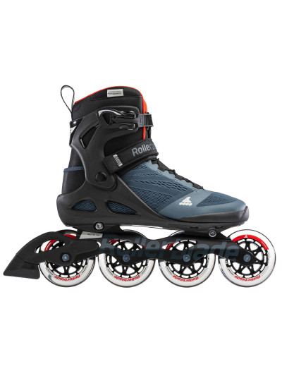 Roller Fitness - ROLLERBLADE Macroblade - 90 Bleu Orange