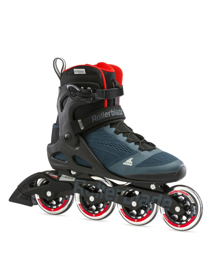 Fitness Skates - ROLLERBLADE Macroblade - 90 Blue Orion Orange