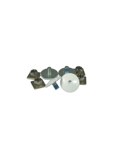 Skates Cuff Screws - USD - White - Set of 4