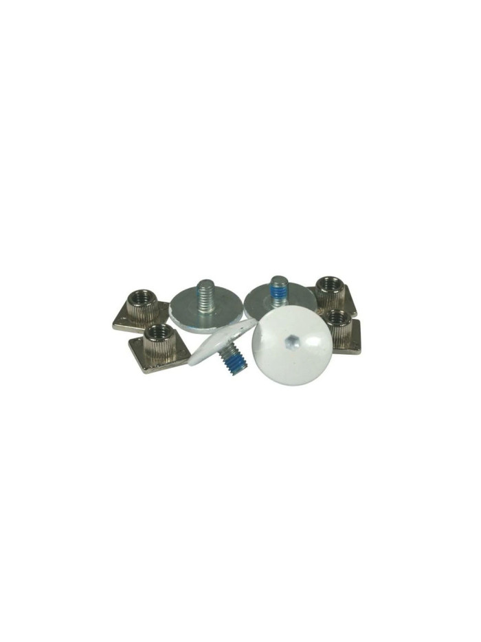Skates Cuff Screws - USD - White - Set of 4