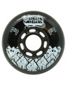 Skates Wheel - FR SKATES Street Invaders - 84mm 85a - Black - Set of 4
