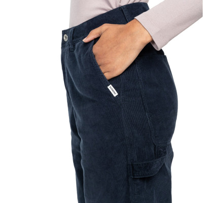 Pantalon Femme - ELEMENT Utility Cord - Bleu Nuit