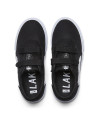 LAKAI Griffin Black Canvas Kids Skate Shoes