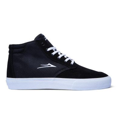 Chaussure Skate Montante LAKAI Riley 3 Black Suede