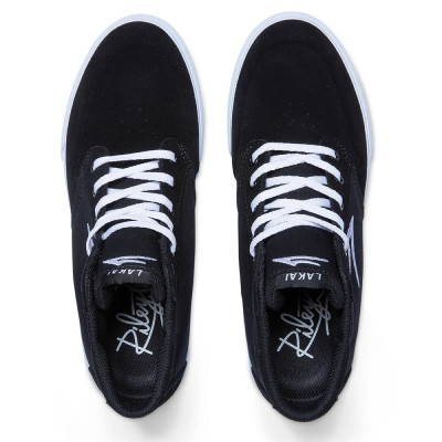 Chaussure Skate Montante LAKAI Riley 3 Black Suede