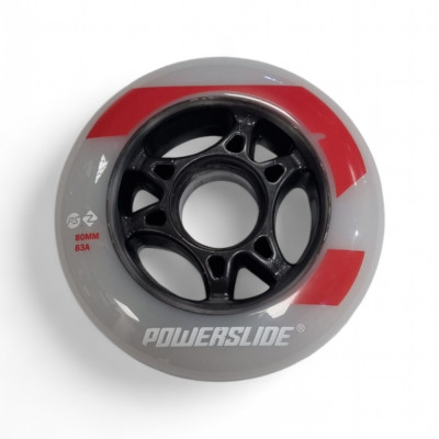 Skates Wheels - POWERSLIDE Mercury - 80mm 83a - Unit