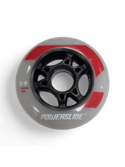 Roue Roller - POWERSLIDE Mercury - 80mm 83a - Unité