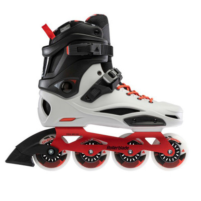 Freeskate Skates - ROLLERBLADE RB Pro X - Grey Warm Red