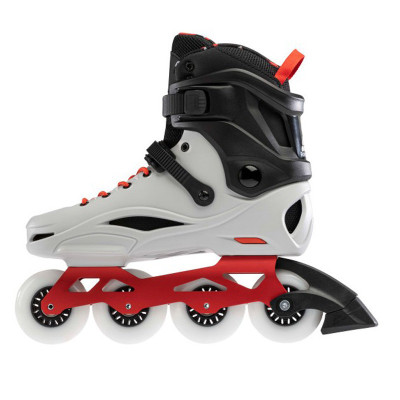 Freeskate Skates - ROLLERBLADE RB Pro X - Grey Warm Red