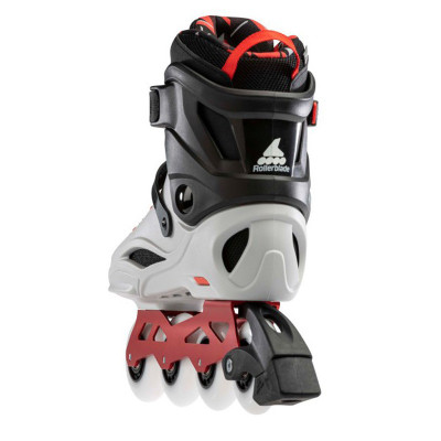 Freeskate Skates - ROLLERBLADE RB Pro X - Grey Warm Red