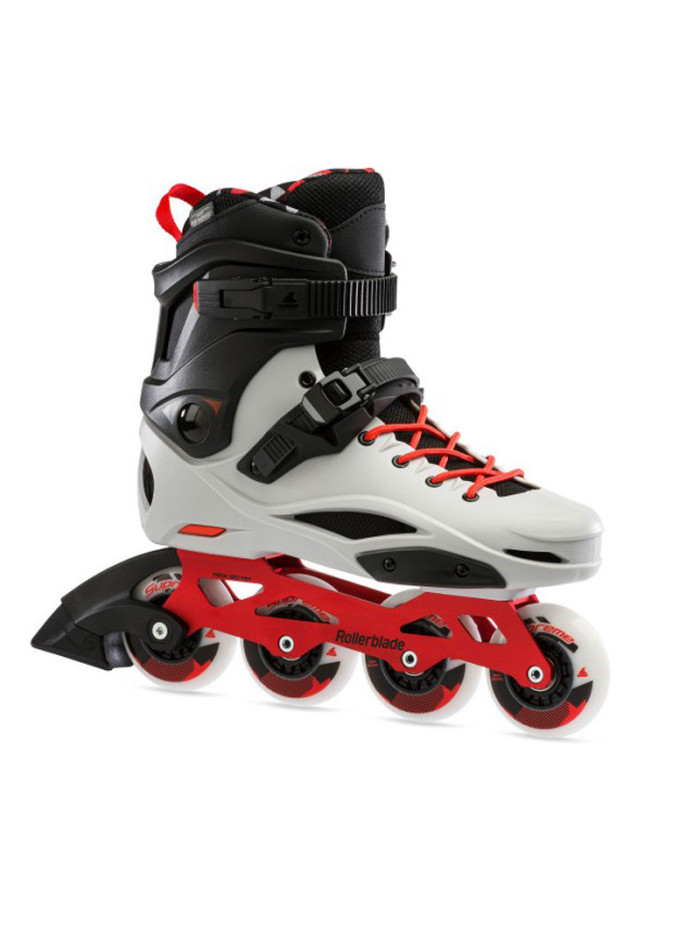 Freeskate Skates - ROLLERBLADE RB Pro X - Grey Warm Red