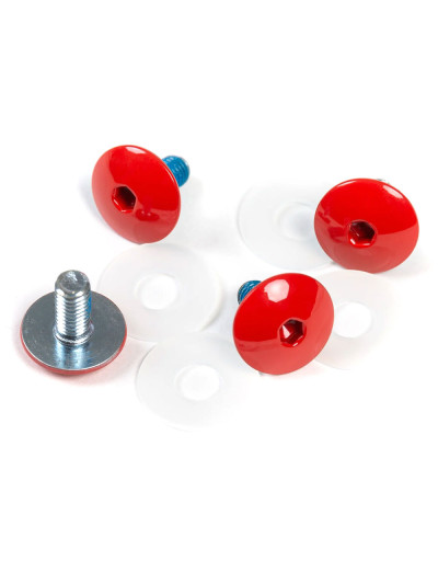Vis Spoiler Roller - GAWDS - Rouge - Jeu de 4