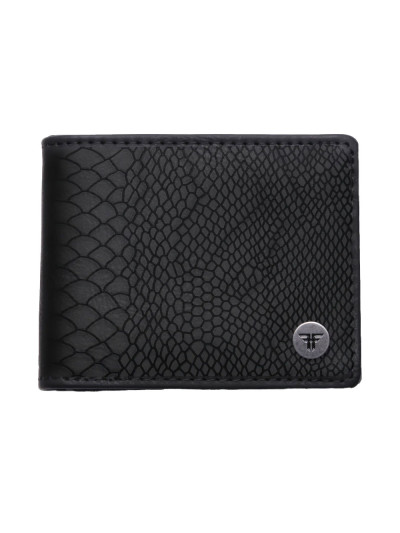 FALLEN Snakeskin Wallet Black